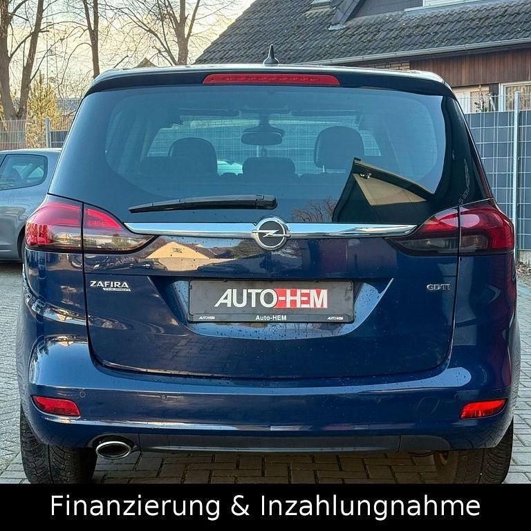 Gebraucht Opel Zafira Tourer Innovation 131 PS (96 kW) 2015 Blau Van / Kleinbus