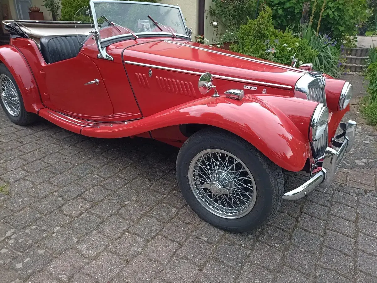 Gebraucht MG 1500 64 PS (47 kW) 1954 Rot Cabrio
