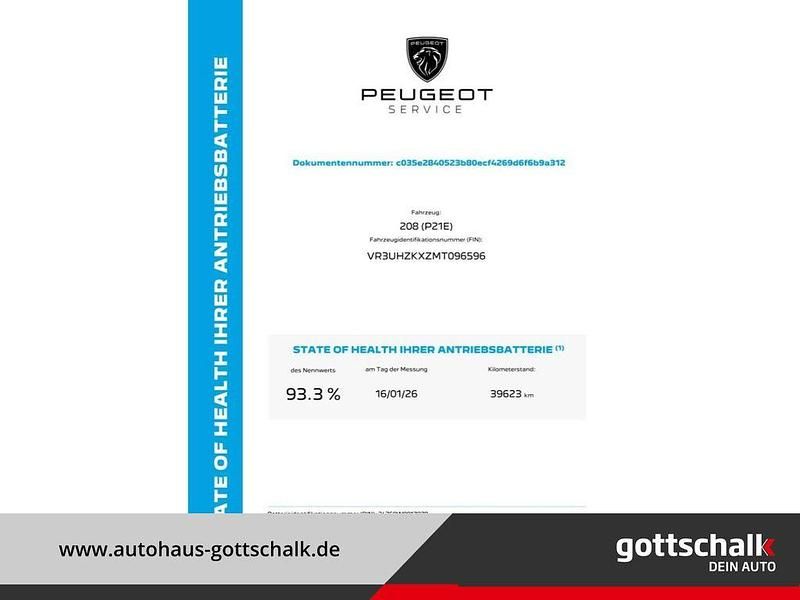 Gebraucht Peugeot 208 GT 100 kW (136 PS) 2021 Grau Kleinwagen