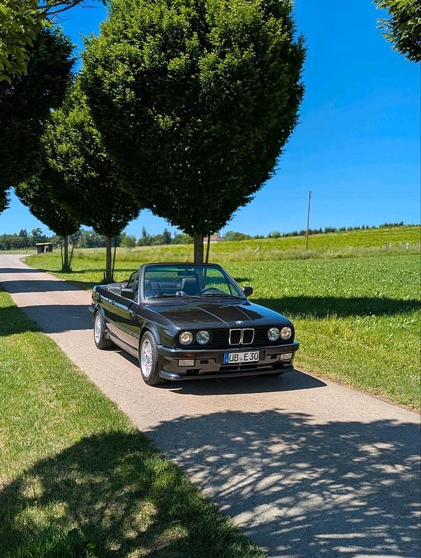 Schwarz Gebraucht 1987 BMW 328 Cabriolet Cabrio | 24.999 € - Bild 1/4