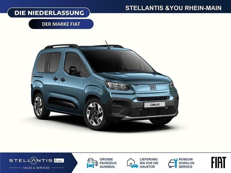 Neu Fiat Qubo La Prima 131 PS (96 kW) 2026 Blau Van / Kleinbus