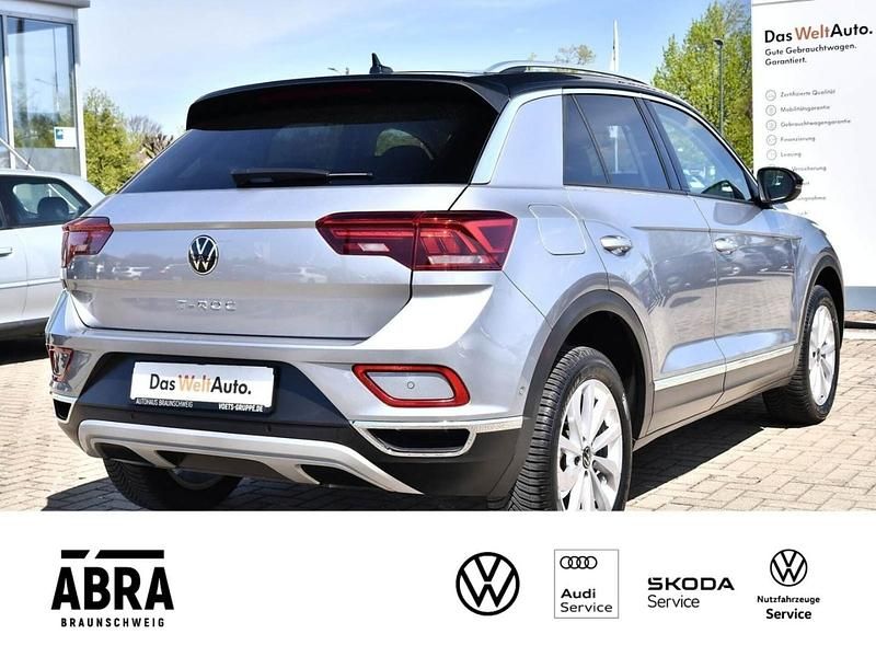 Gebraucht VW T-Roc Style 150 PS (110 kW) 2022 Silber SUV