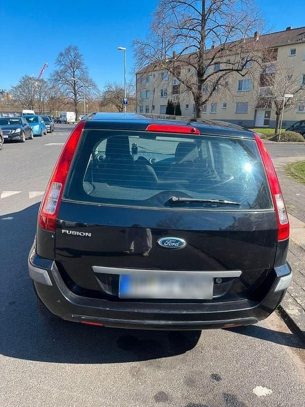 Gebraucht Ford Fusion Fun X 80 PS (58 kW) 2007 Schwarz Kleinwagen