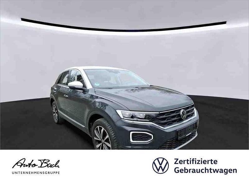Gebraucht VW T-Roc Style 110 PS (80 kW) 2022 Uranograu/pure white SUV