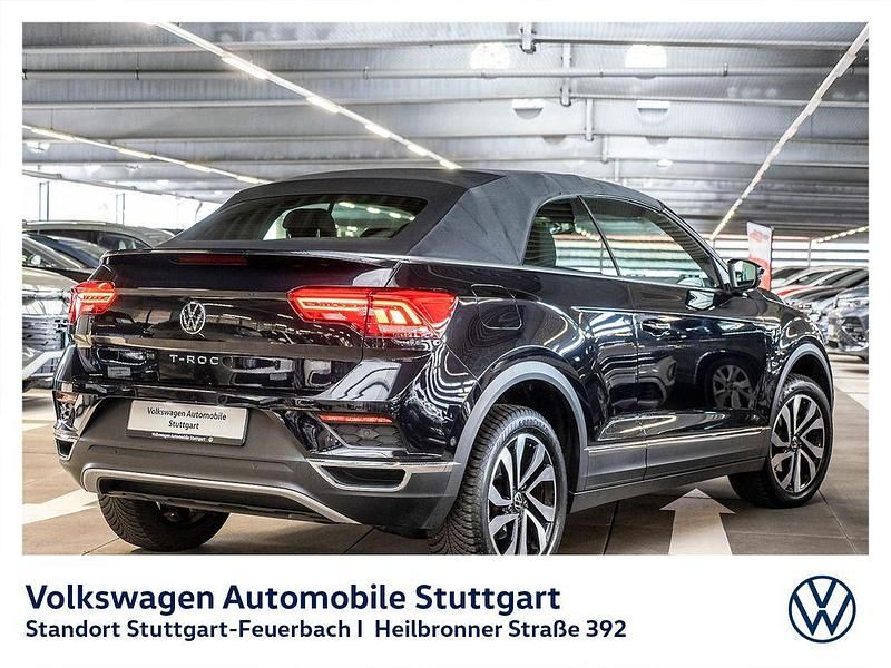 Gebraucht VW T-Roc Cabriolet Active 110 PS (80 kW) 2021 Schwarz Cabrio