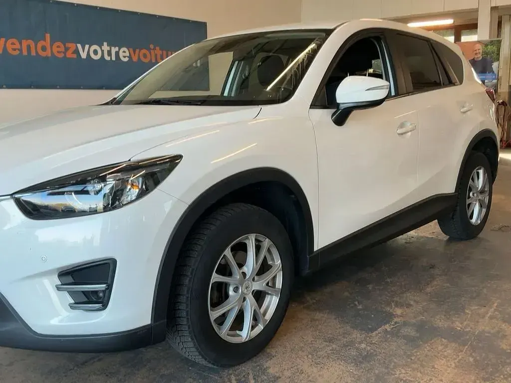 Gebraucht Mazda CX-5 150 PS (110 kW) 2015 Weiß SUV