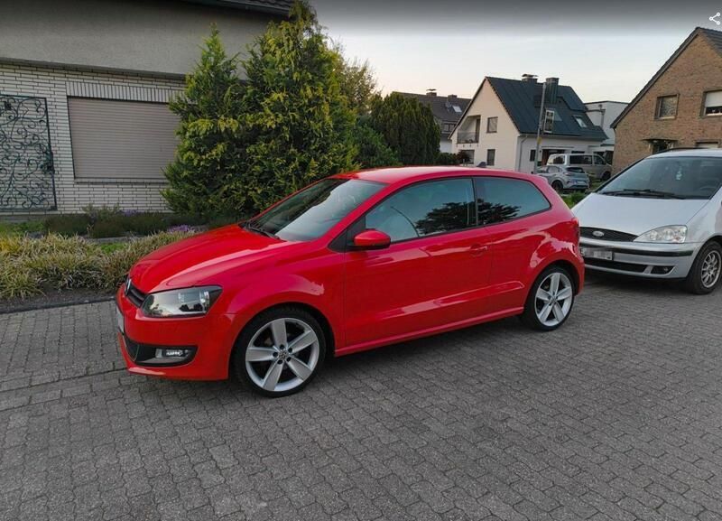Rot Gebraucht 2010 VW Polo Highline Kleinwagen | 4.999 € (Guter Preis) - Bild 1/4