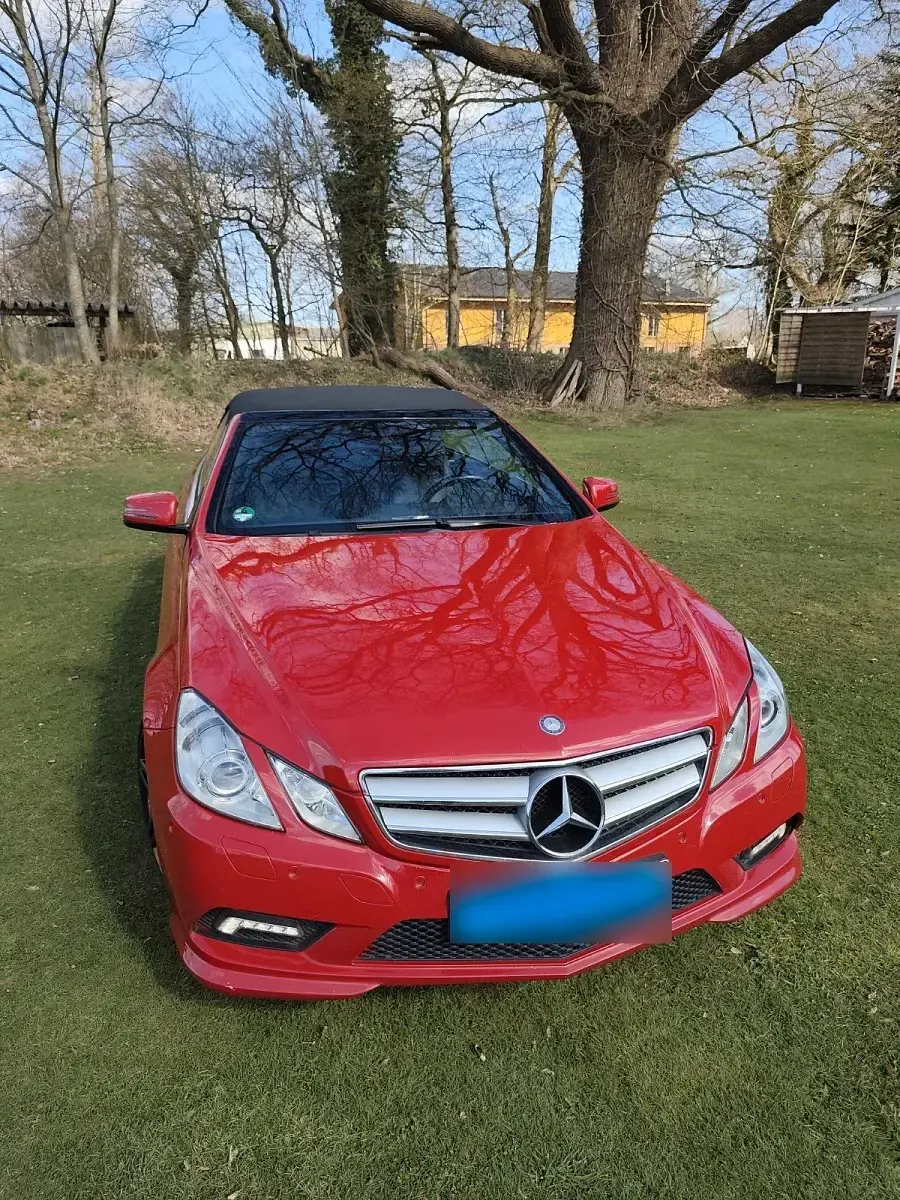 Occasion Mercedes E350 AMG line 231 ch (169 kW) 2011 Rouge Cabriolet