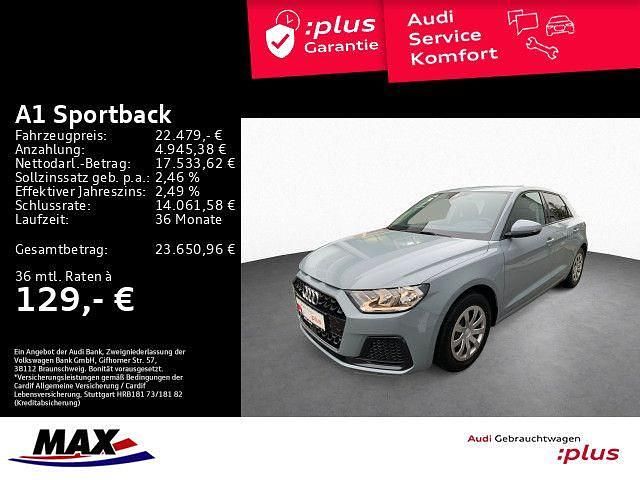 Pfeilgrau perleffekt Gebraucht 2025 Audi A1 Sportback Advanced Plus Kleinwagen | 22.479 € (Guter Preis) - Bild 1/3