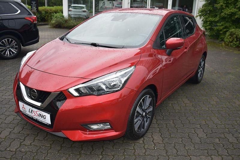 Rot Gebraucht 2017 Nissan Micra Kleinwagen | 8.990 € (Fairer Preis) - Bild 1/4