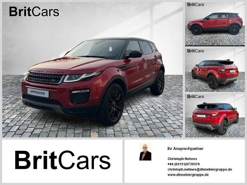 Rot (metallic) Gebraucht 2018 Land Rover Range Rover evoque SE SUV | 27.949 € (Fairer Preis) - Bild 1/4