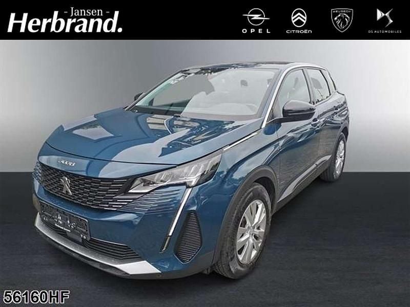 Lackierung blau celebes/metall Gebraucht 2022 Peugeot 3008 Active SUV | 24.890 € (Fairer Preis) - Bild 1/4
