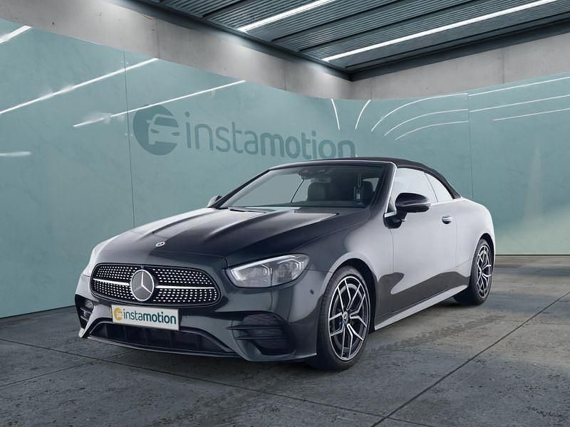 Grün Gebraucht 2023 Mercedes E200 Cabrio | 58.949 € - Bild 1/4