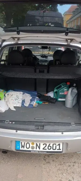 Gebraucht Opel Meriva 101 PS (74 kW) 2003 Silber Van / Kleinbus