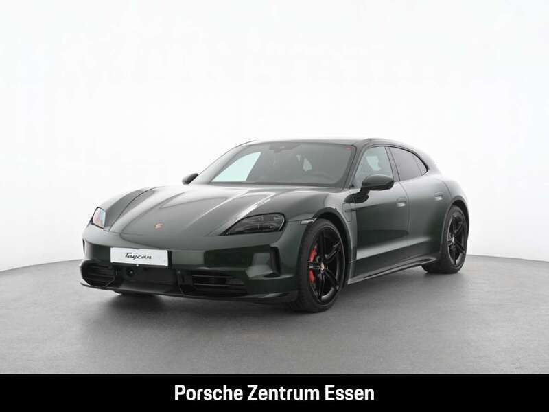 Oakgrünmetallic neo Gebraucht 2024 Porsche Taycan 4S Sport Turismo Limousine | 134.900 € (Guter Preis) - Bild 1/4