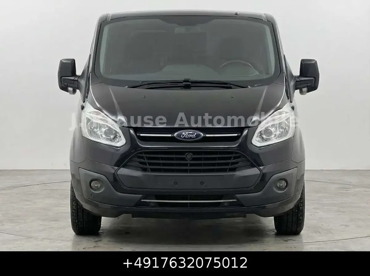 Gebraucht Ford Transit Custom Trend 131 PS (96 kW) 2016 Shadow black Van / Kleinbus