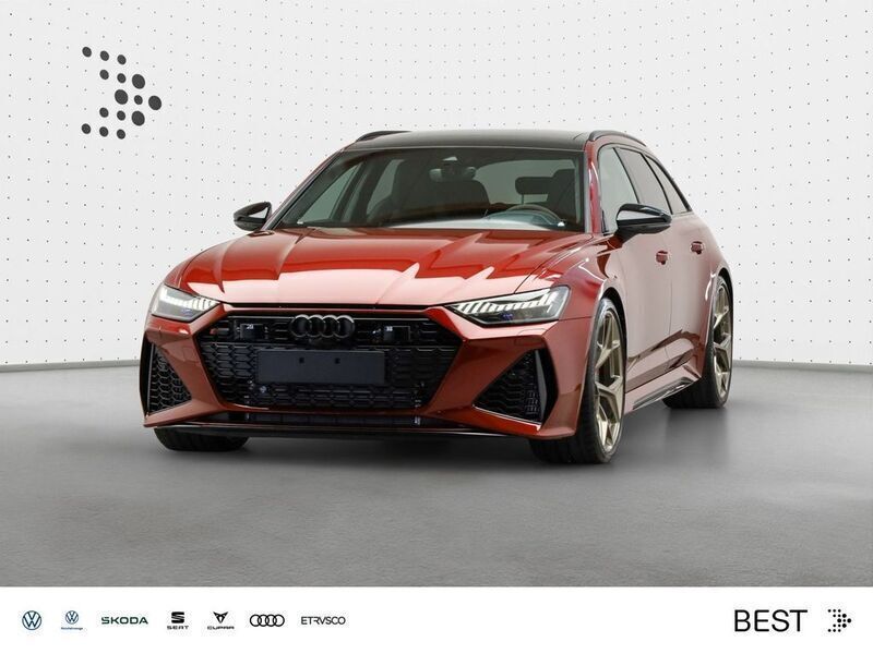 Rot Neu 2025 Audi RS6 Advanced Kombi | 164.845 € (Superpreis) - Bild 1/4