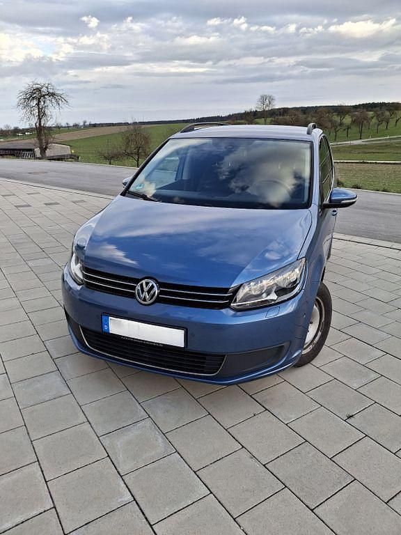 Gebraucht VW Touran 105 PS (77 kW) 2012 Blau Van / Kleinbus