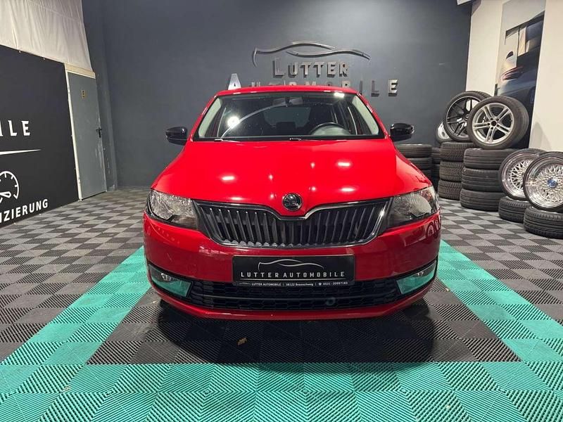 Gebraucht Skoda Rapid Ambition 110 PS (80 kW) 2016 Rot Kombi