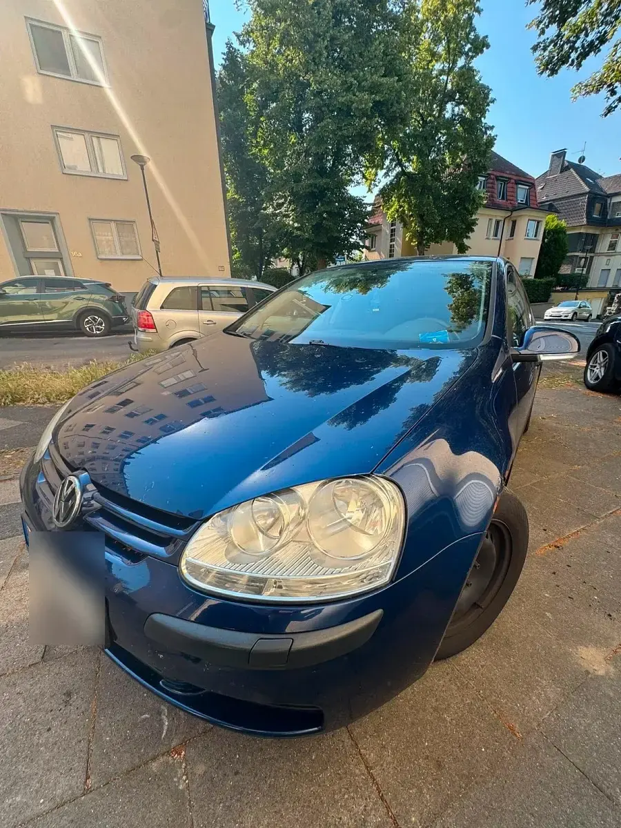 Gebraucht VW Golf V 2005 Blau Kleinwagen