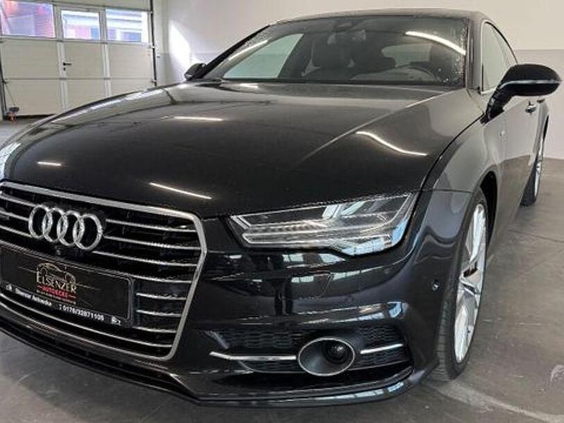 Schwarz Gebraucht 2015 Audi A7 S-line plus Limousine | 23.799 € (Fairer Preis) - Bild 1/4