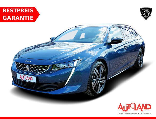 Blau Gebraucht 2021 Peugeot 508 GT Kombi | 25.950 € (Fairer Preis) - Bild 1/4