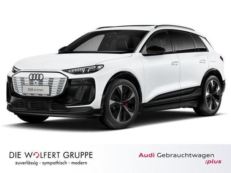 Gebraucht Audi SQ6 e-tron Ambiente 380 kW (517 PS) 2025 Gletscherweiß metallic SUV