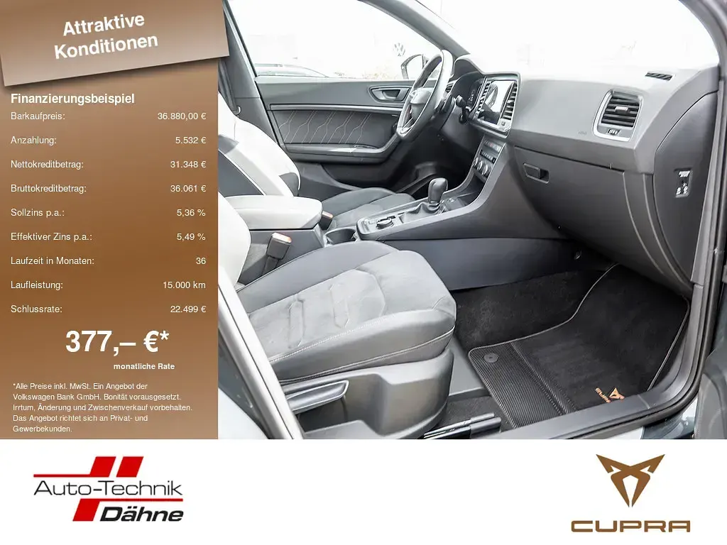 Gebraucht Cupra Ateca Basis 190 PS (139 kW) 2024 Dark camouflage SUV
