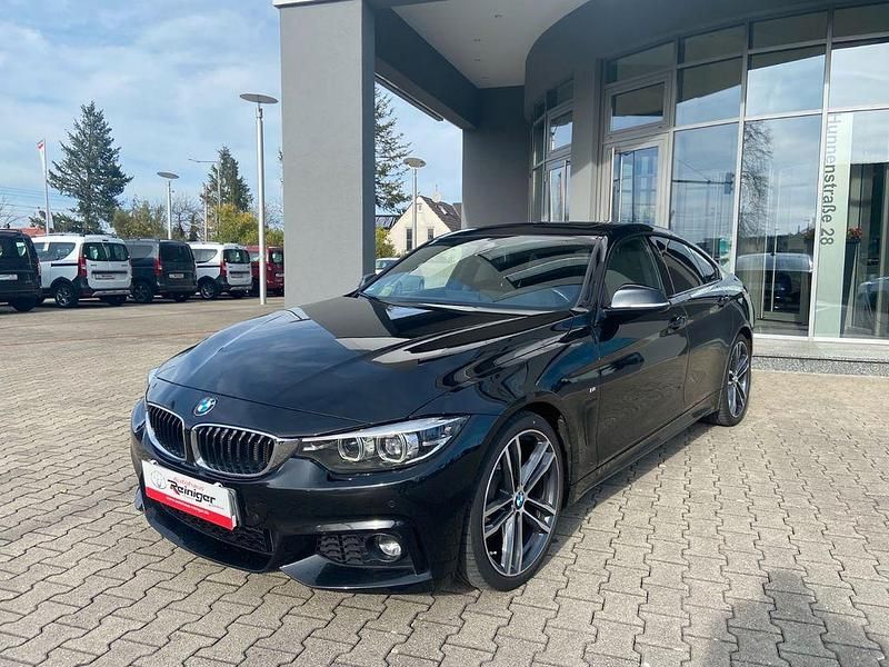 Schwarz Gebraucht 2018 BMW 420 Gran Coupé M Sport Coupé | 22.999 € (Fairer Preis) - Bild 1/4
