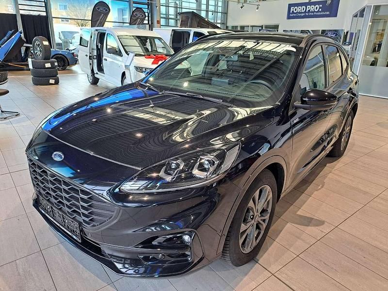 Obsidianschwarz metallic Gebraucht 2023 Ford Kuga ST-Line X SUV | 22.990 € (Superpreis) - Bild 1/4