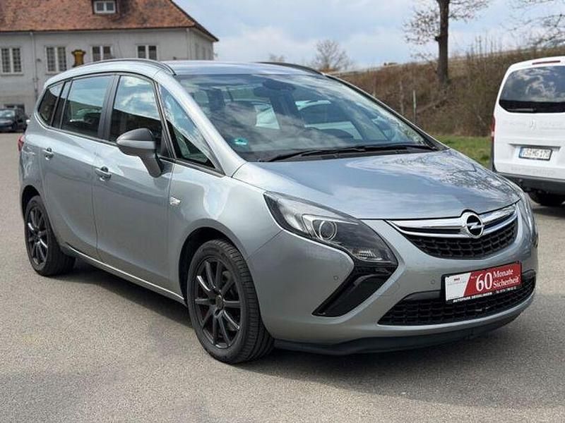 Gebraucht Opel Zafira Tourer Edition 165 PS (121 kW) 2012 Silber Van / Kleinbus