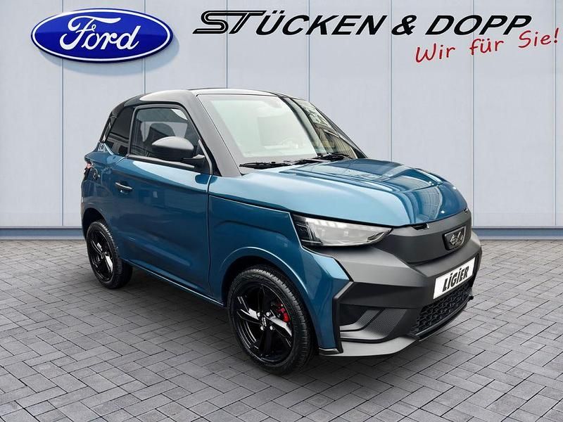 Ny Ligier JS50 2025 Blå Halvkombi