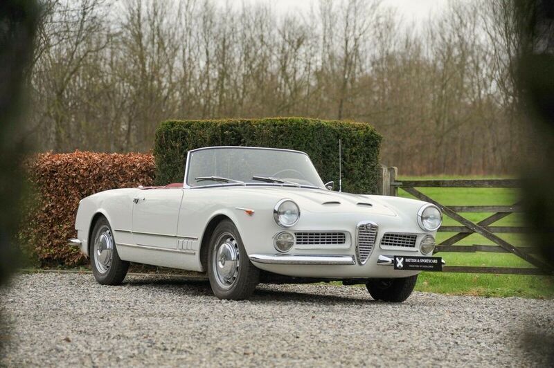 Weiß Gebraucht 1959 Alfa Romeo 2000 Cabrio | 98.900 € - Bild 1/4