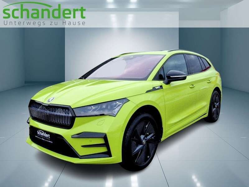 Mambagrün (grün) Gebraucht 2025 Skoda Enyaq iV Lounge SUV | 58.440 € (Etwas zu teuer) - Bild 1/4