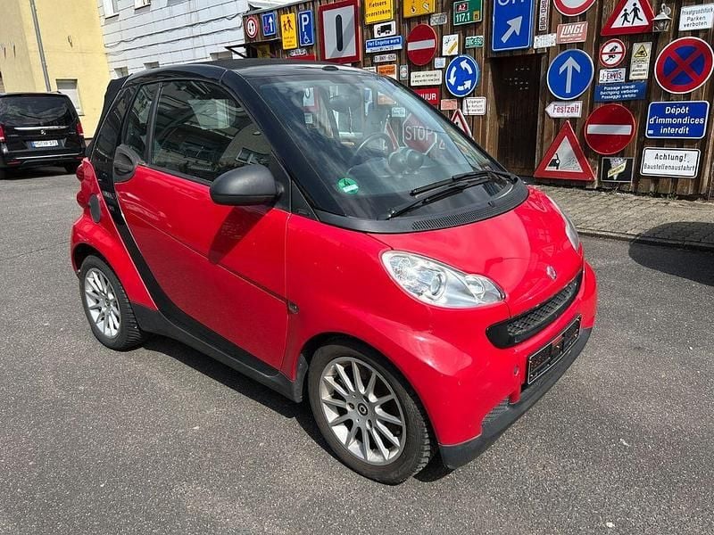 Gebraucht Smart ForTwo Cabrio 71 PS (52 kW) 2009 Rot Cabrio
