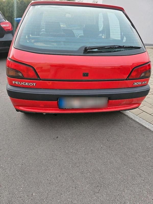 Gebraucht Peugeot 306 1993 Rot Kleinwagen