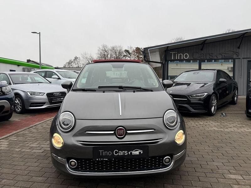 Grau Gebraucht 2018 Fiat 500 Lounge Cabrio | 8.999 € (Fairer Preis) - Bild 1/4