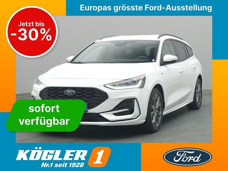 Gebraucht Ford Focus ST-Line X 125 PS (91 kW) 2022 Frozen white Limousine