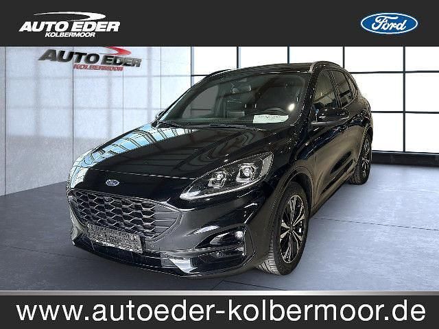 Obsidian schwarz (schwarz) Gebraucht 2021 Ford Kuga ST-Line X SUV | 22.990 € (Etwas zu teuer) - Bild 1/4