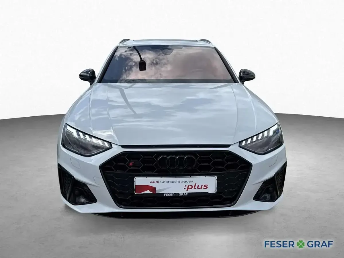 Gebraucht Audi S4 Sport 341 PS (250 kW) 2024 Gletscherweiß Kombi