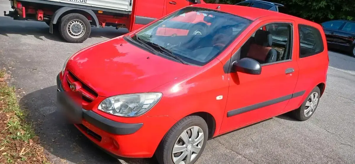 Gebraucht Hyundai Getz 69 PS (50 kW) 2008 Rot Kleinwagen