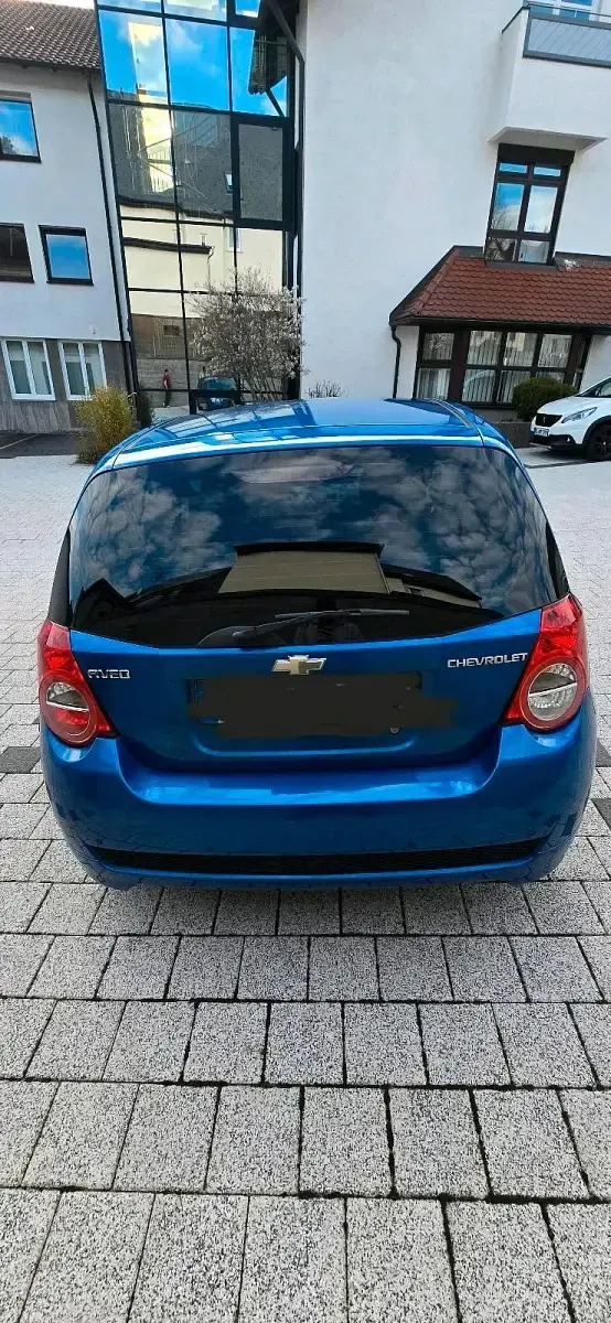 Brugt Chevrolet Aveo 84 HK (61 kW) 2010 Blå Hatchback