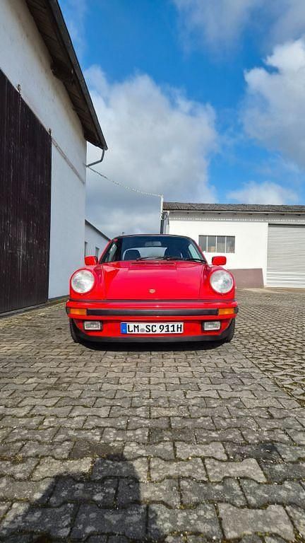 Gebraucht Porsche 911 Carrera Cabriolet 207 PS (152 kW) 1986 Rot Cabrio
