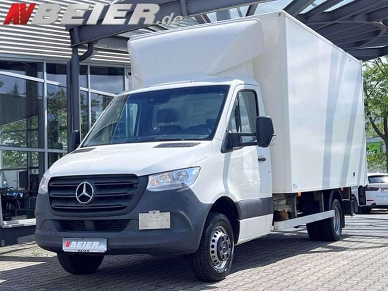 Weiß (reinweiß) Gebraucht 2021 Mercedes Sprinter Van | 24.978 € (Guter Preis) - Bild 1/4