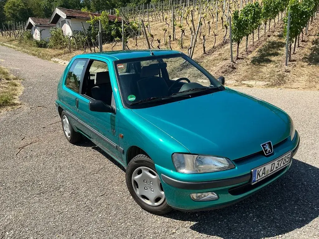 Gebraucht Peugeot 106 75 PS (55 kW) 1997 Grün Kleinwagen