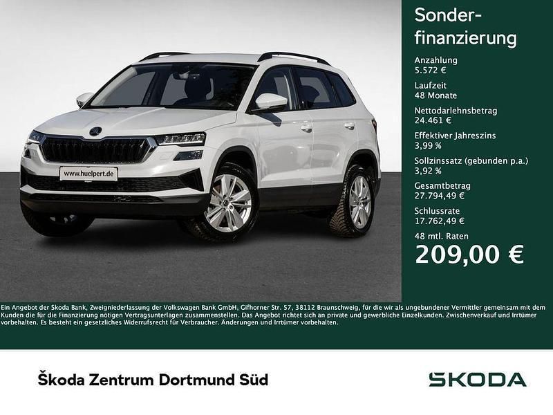 Weiß Gebraucht 2024 Skoda Karoq Selection SUV | 30.033 € (Guter Preis) - Bild 1/4