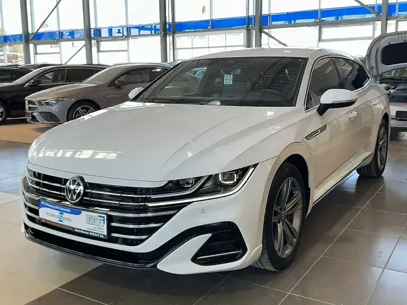 Gebraucht VW Arteon R-line 218 PS (160 kW) 2022 Weiß Kombi