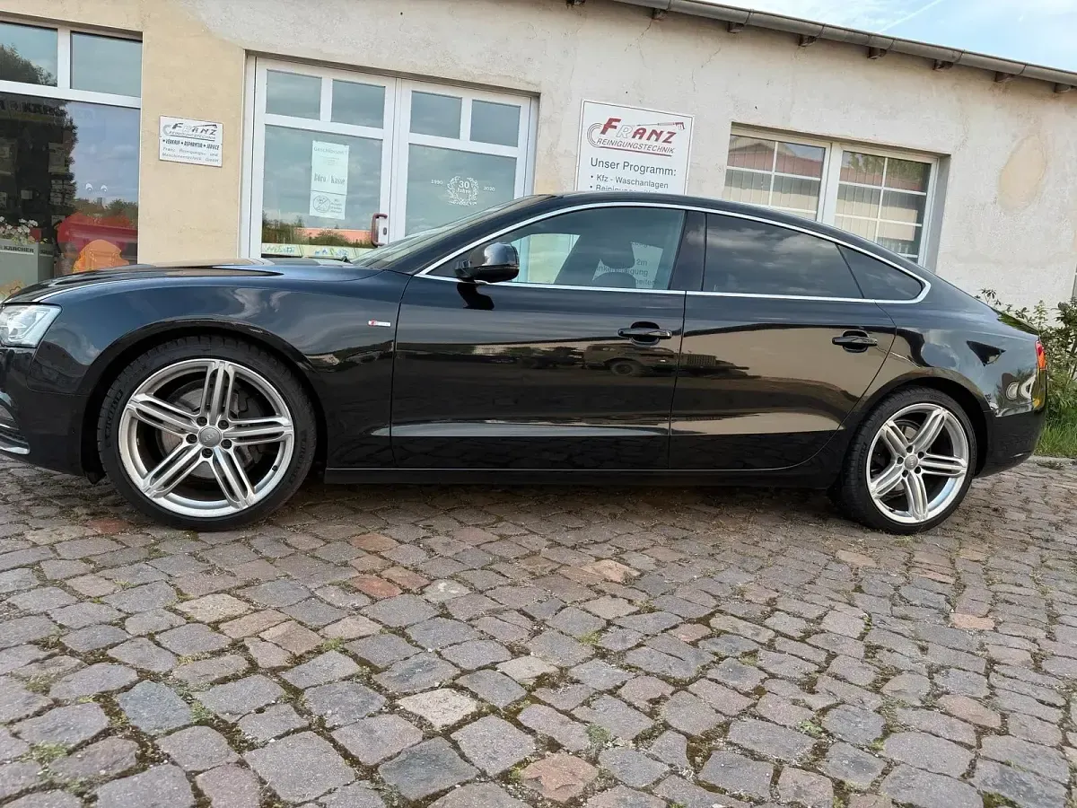 Gebraucht Audi A5 Sportback 204 PS (150 kW) 2013 Schwarz Kleinwagen