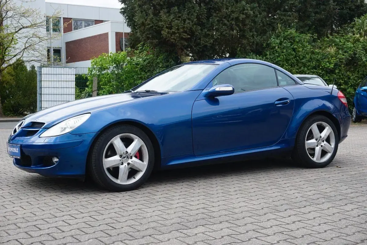 Gebraucht Mercedes SLK280 231 PS (169 kW) 2005 Blau Cabrio