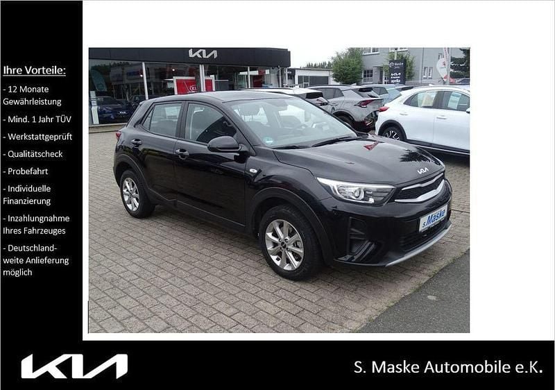 Schwarz Gebraucht 2022 Kia Stonic Edition 7 SUV | 14.990 € (Guter Preis) - Bild 1/4